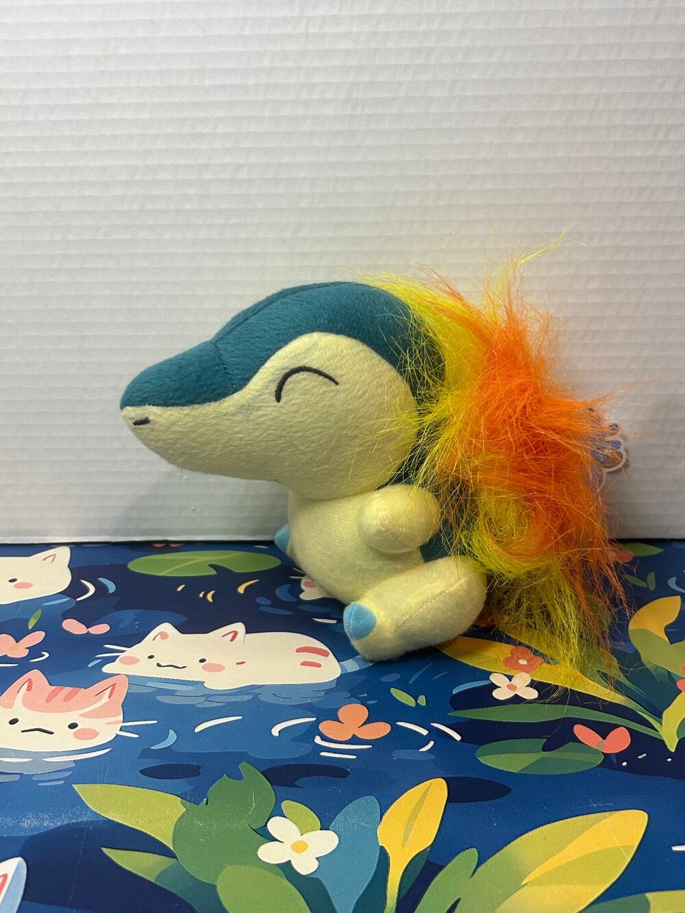 Pokemon Center Cyndaquil Fire Plush Toy Doll Stuffed Animal [CUT OFF TAG]